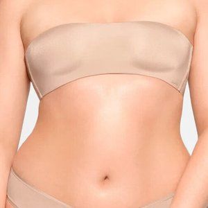 NWT SKIMS wireless strapless bra 30A ochre
